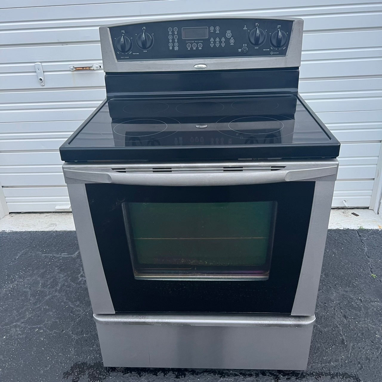 Whirlpool Stainless Steel Electric Stove Whirlpool Stainless Steel Electric Stove